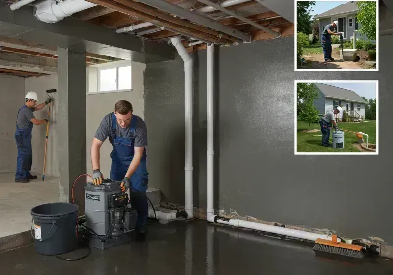 Basement Waterproofing and Flood Prevention process in Lemont, PA